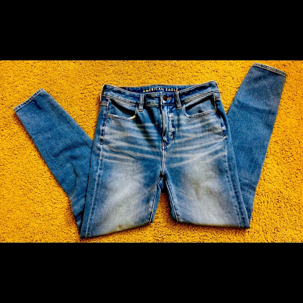 American Eagle hi rise jeggings